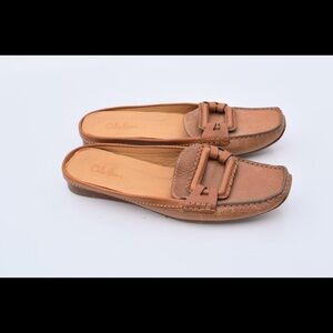 Cole Haan Tan Mules